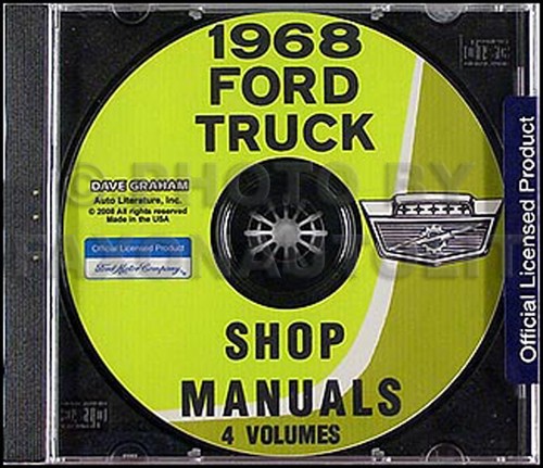 1968 ford truck shop - truck,