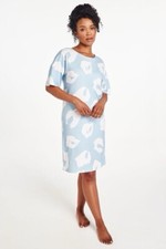 Bon Marche Blue Animal Print
