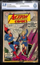 DC Action Comics Superman Golden #252 CBCS cgc 1ST SUPERGIRL APPEARANCE 2.