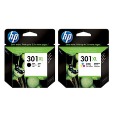 Genuine HP 301 / HP 301 XL Ink