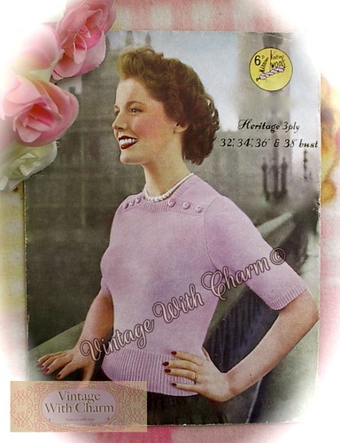 Vintage 1950s lady - 1950s, 6