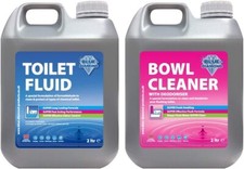 Blue diamond chemical toilet - blue,