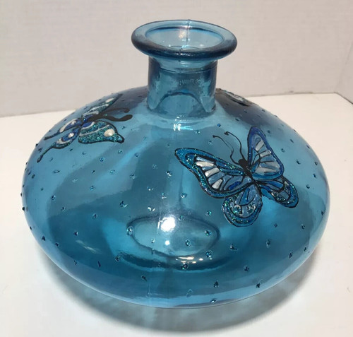 Hand blown art glass - art, vase