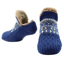 NEW Fluffy And Warm Non Slip Knitted Slipper Socks For Women And Men