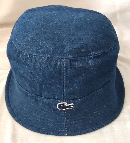 Rare lacoste denim bucket - lacoste, hat