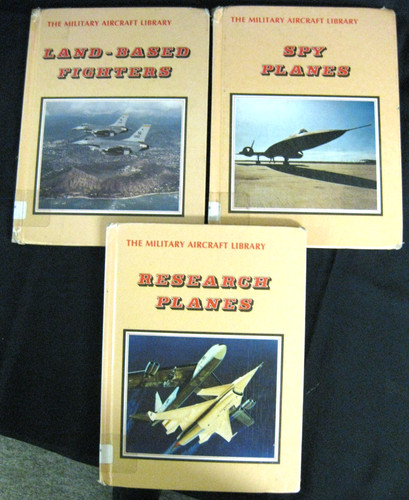 Military aircraft library - library, 3