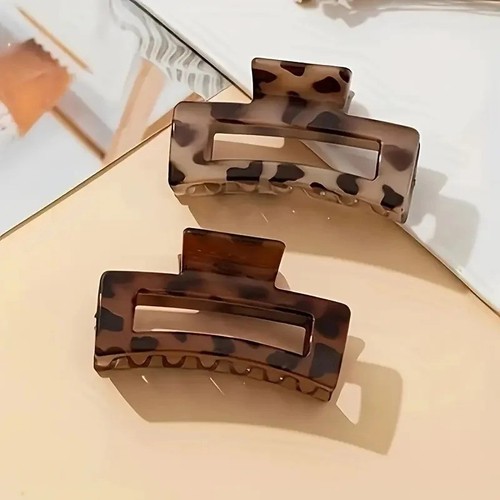 2pcs leopard print hair - 2pcs,