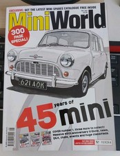 Mini World car magazine May 2004 Collectors Edition Cover Number 1