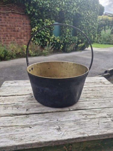 Victorian heavy brass iron jam - heavy,