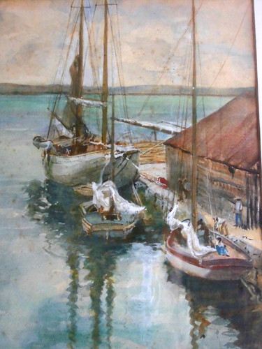 Original painting florence - original,