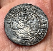 Henry VIII silver halfgroat -