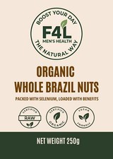 Organic Brazil Nuts – Whole Raw Nuts – Premium Quality Nuts