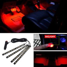  4in1 Red Car LED Lamp