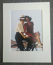 JACK VETTRIANO"LAZY HAZY DAYS" MOUNTED ART PRINT SINGLE MOUNT PRESENTATION