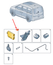 VW CADDY SB MK4 Trailer