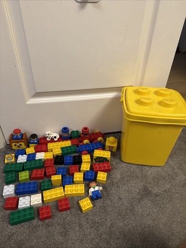 Duplo vintage 1987 yellow - vintage,