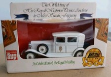 Rolls Royce Phantom II Brewster. Lledo. Boxed. Andrew & Sarah Royal Wedding Car.