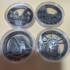 Job Lot Of 4 Land Marks Of The