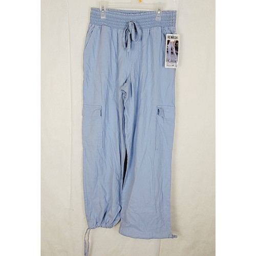 New rewash blue - linen, smocked
