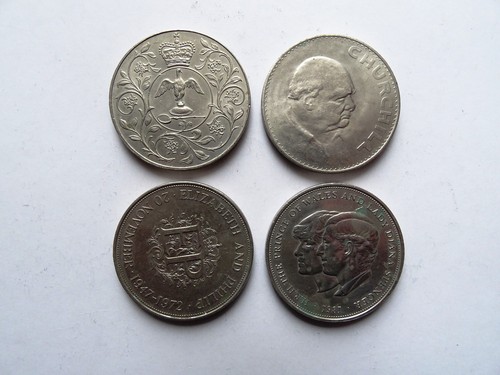 Different crowns 25p - different, uk