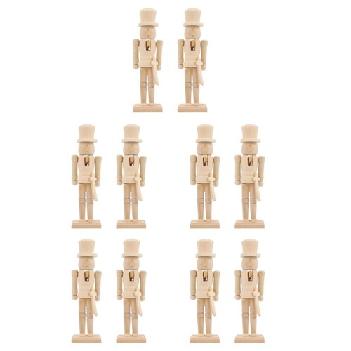 Unfinished walnut soldier - unfinished,
