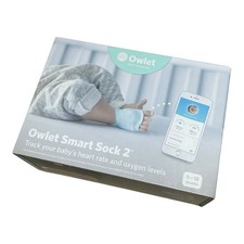 Incomplete Owlet Dream Sock Smart Baby Heart Rate Breathing Monitor ( FOR PARTS)