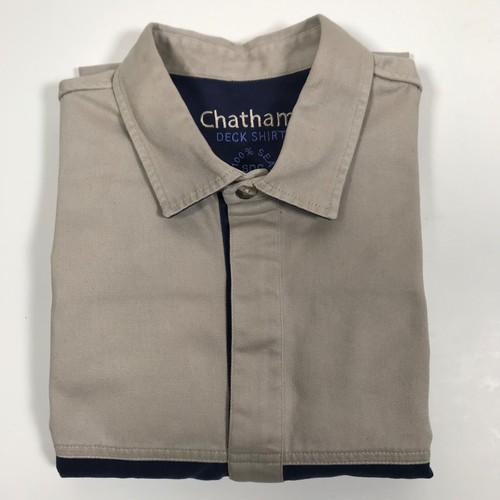 Chatham deck shirt - chatham, xl