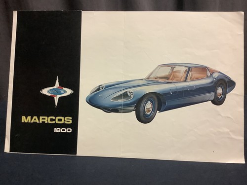 Rare 1964 marcos - marcos, 1800