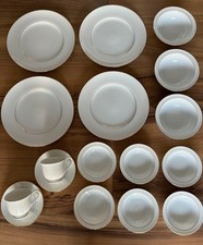 x17 Vintage RC Ireland Noritake N489 Goldlane fine china crockery plates + bowls
