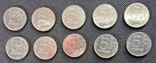 10 CIRCULATED RUSSIAN 5 RUBLE
