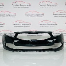 Kia Ceed Front Bumper Genuine Black MK3 With Badge 2012 - 2015 [AO41]