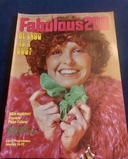 Vintage FABULOUS 208 Magazine 20 JANUARY 1973 Cassidy Osmonds Ben Murphy FB58A