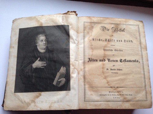 1868 german bible - ,
