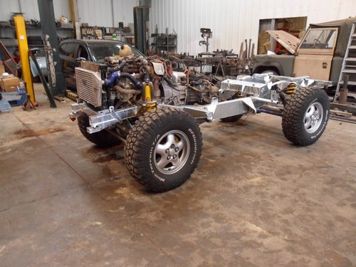 Land rover galvanised - galvanised, hd