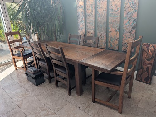 Solid french oak - solid, dining