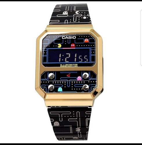 Casio pac man watch - casio, pac-man