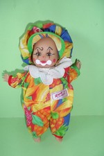 VINTAGE 80s MINI CLOWN DOLL