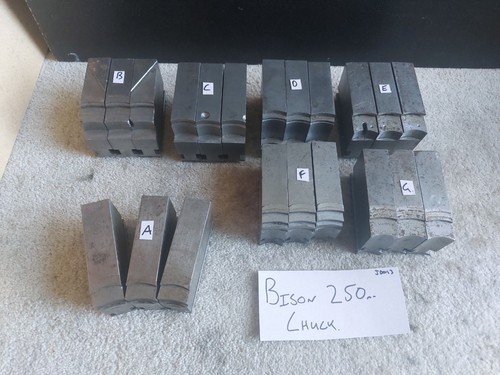 Soft jaws for 250m - jaws,