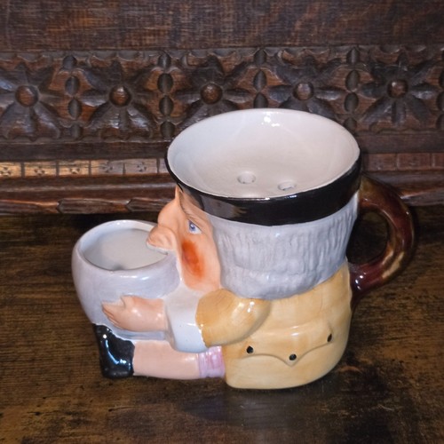 Vintage toby shaving mug - vintage,
