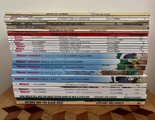 Job lot asterix books - lot, 28