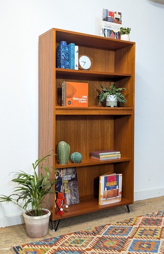 Vintage retro plan bookcase - plan,