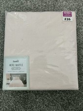 Dunelmn Mini Waffle Double