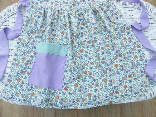 Handmade apron vintage style - vintage,
