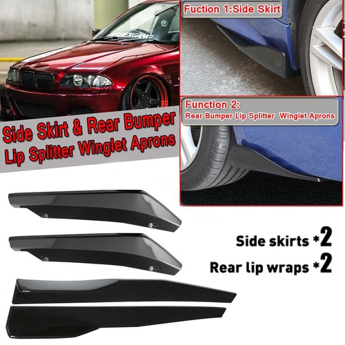 Universal black car side - black,