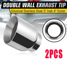 2X 3" In - 4" Out Universal