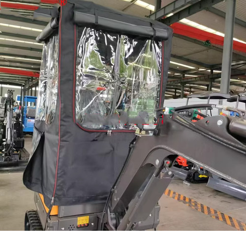 Mini excavator car - cover, warm