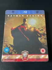 Batman Begins - Steelbook Blu-ray Region Free - Brand New, Sealed Rare