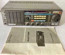 TRIO R-2000 HF COMMUNICATIONS RECIEVER WITH INSTRUCTION BOOK