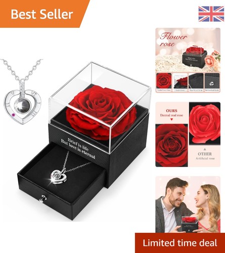 Preserved real rose handmade - real,