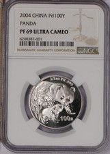 2004 Palladium Panda 1/2 oz